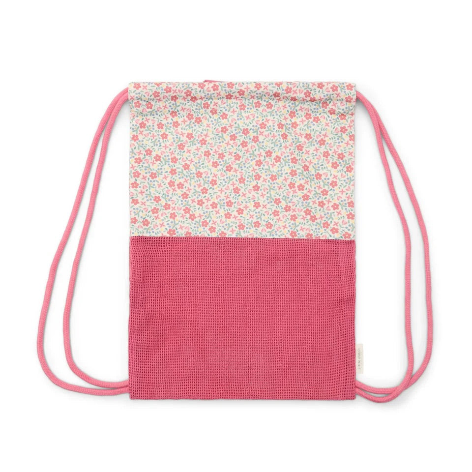 Mochila antiarena flores