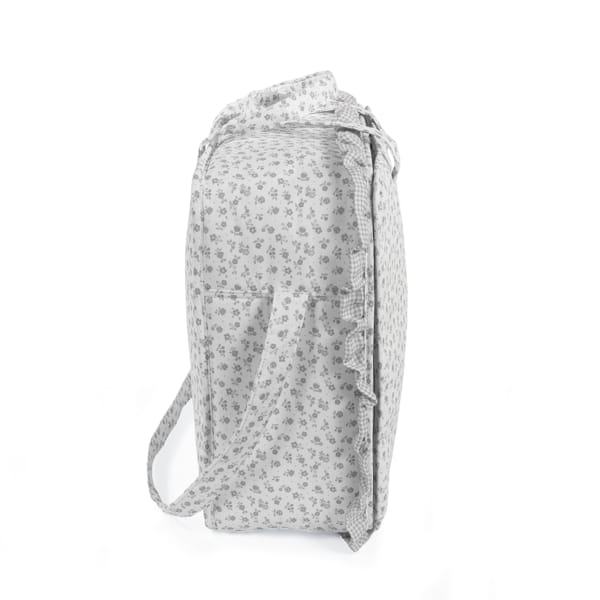 Maleta little Bloom Flor Gris