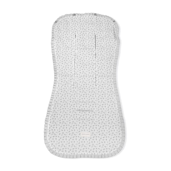 Colchoneta Little Bloom Flor gris