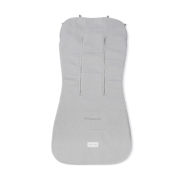 Colchoneta little Bloom Vichy gris