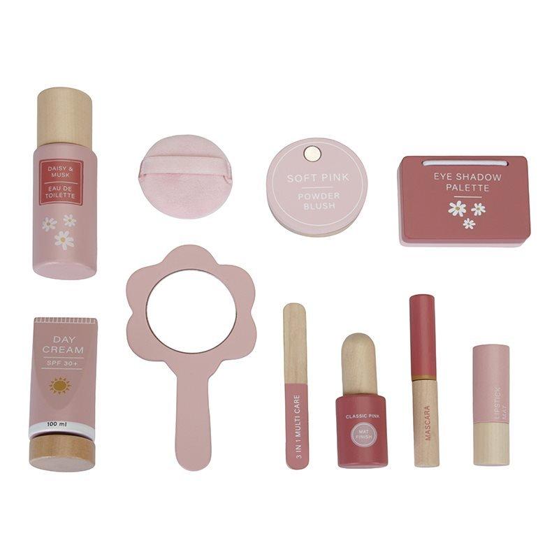 Estuche de maquillaje de madera