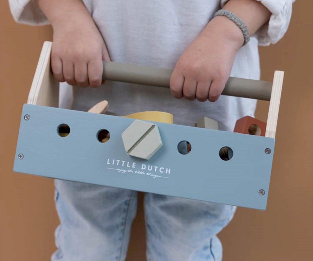 Caja de herramientas de madera