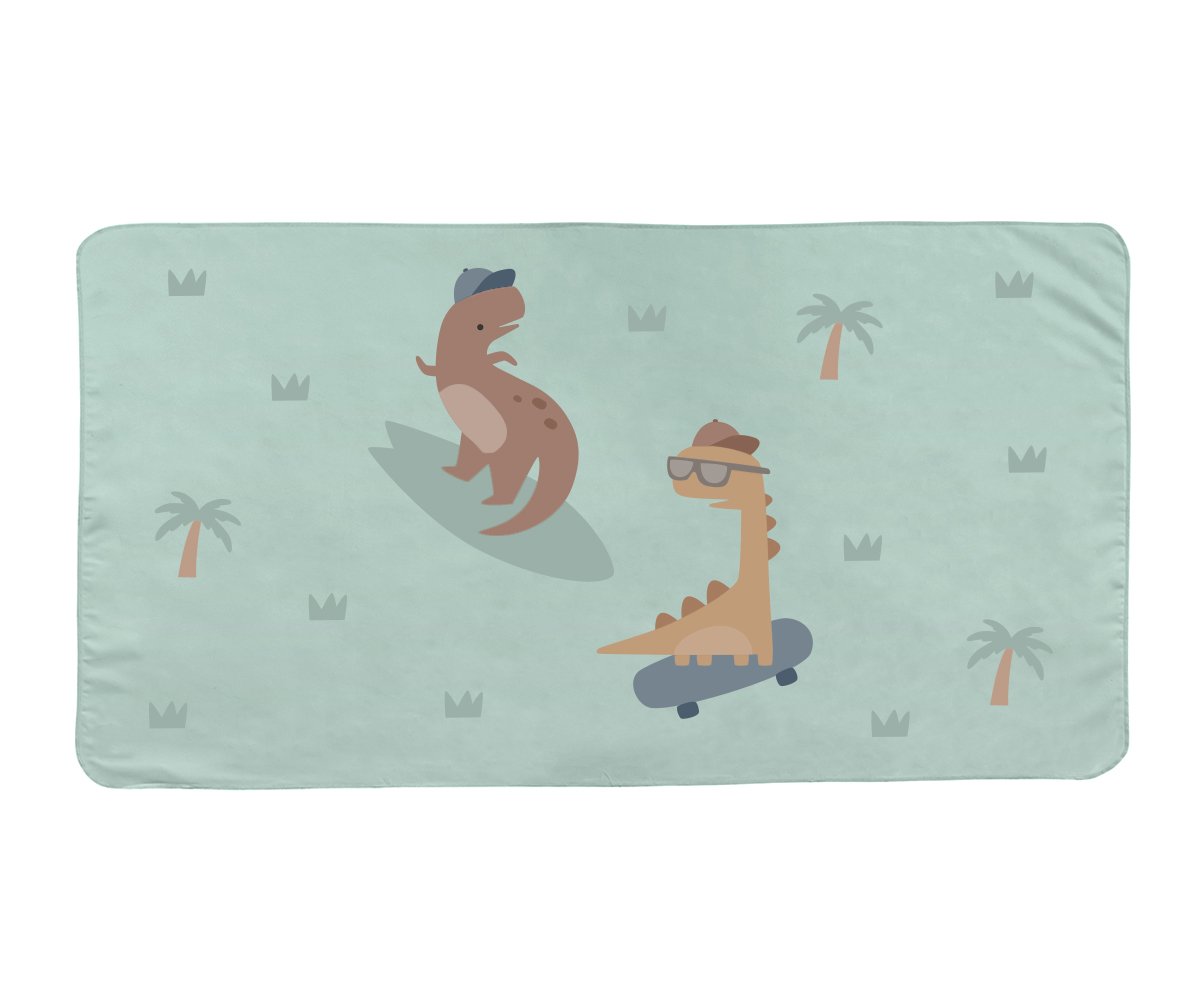 Toalla microfibra dinos