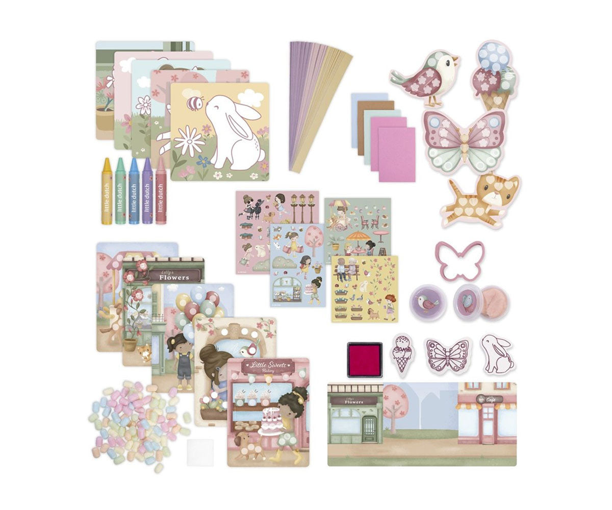 Caja de creatividad XL Rosa