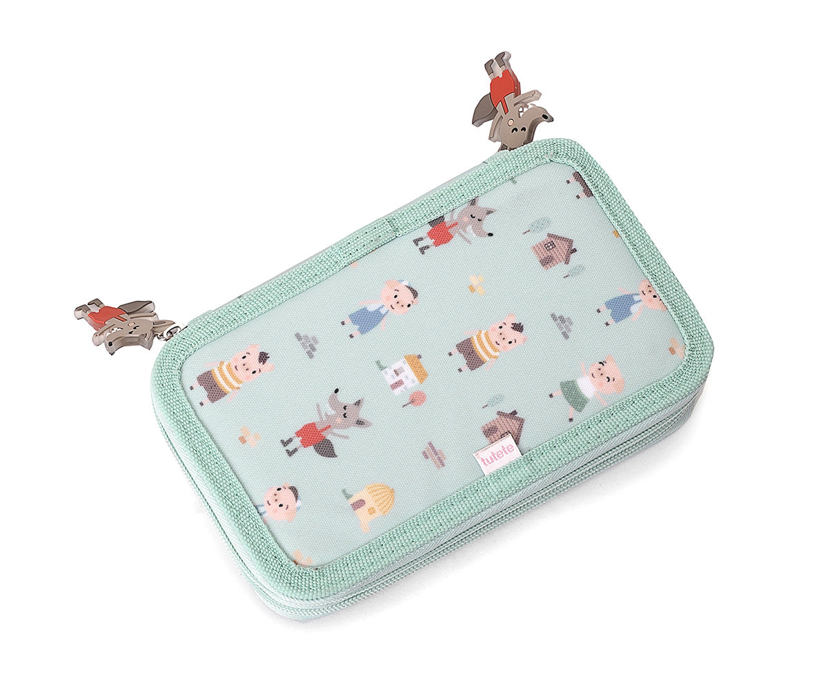 Estuche Plumier Three Little Pigs