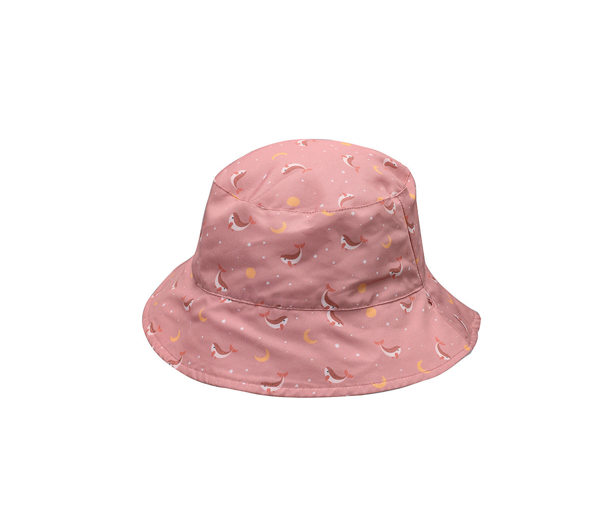 Gorro reversible While Pink