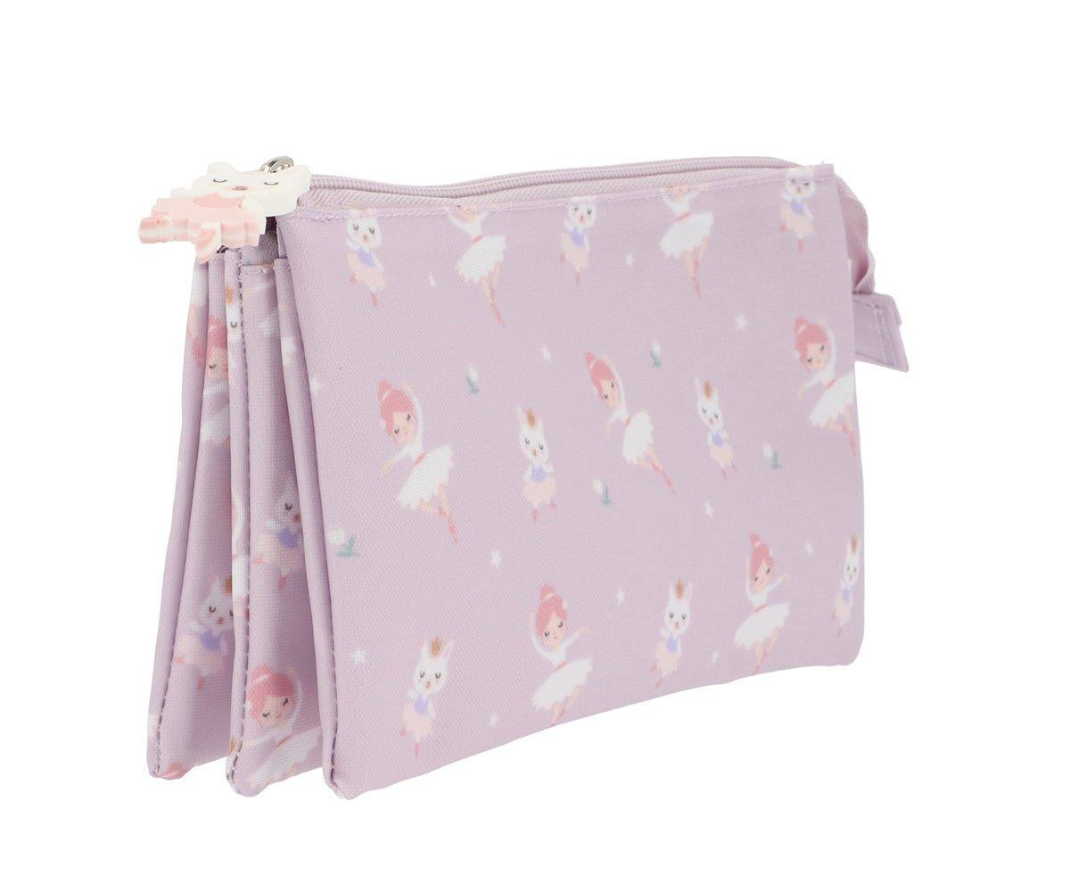 Estuche 3 compartimentos Ballet