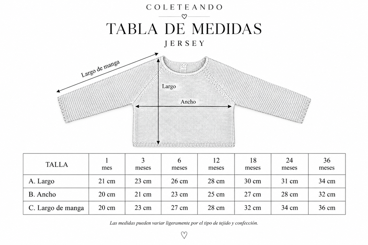 Jersey de punto blanco