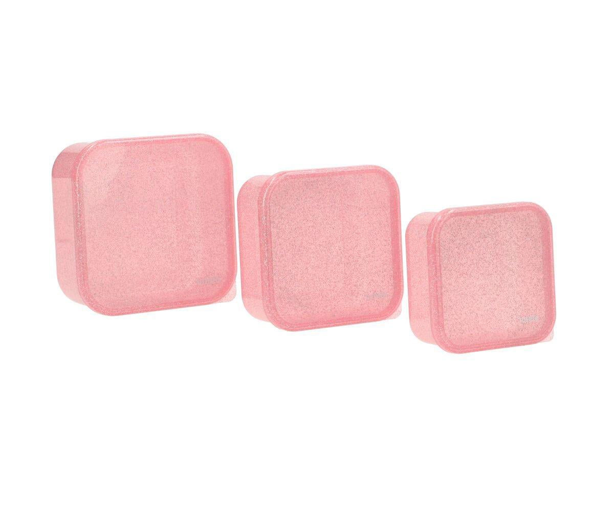 3 cajas almuerzo Glitter gloss