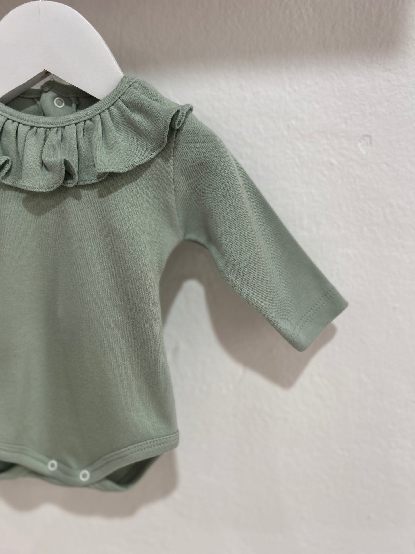 Body algodón verde seco