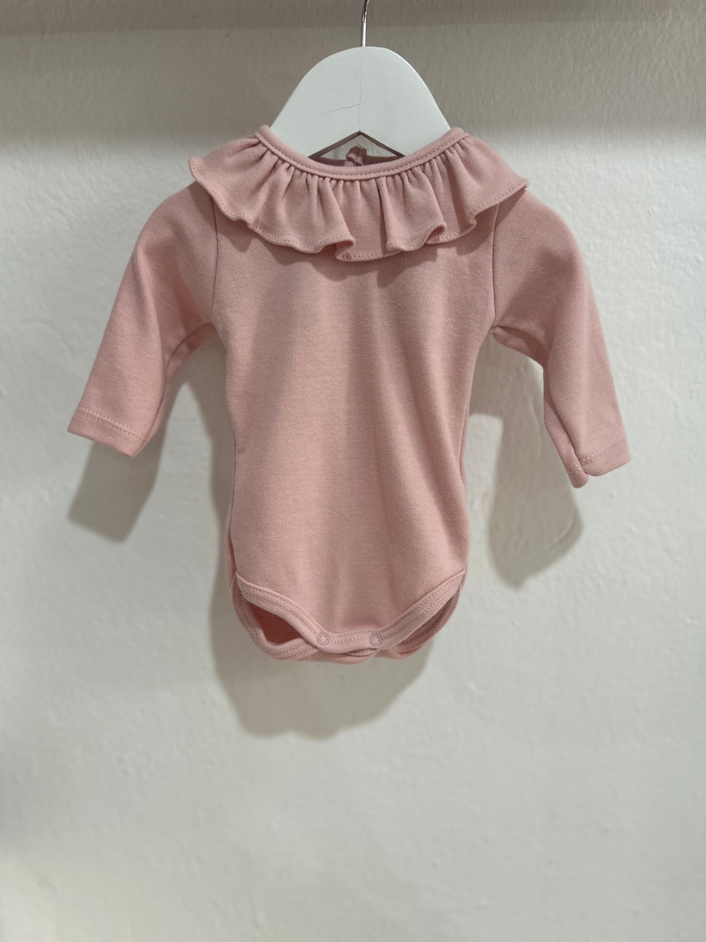 Body algodón rosa