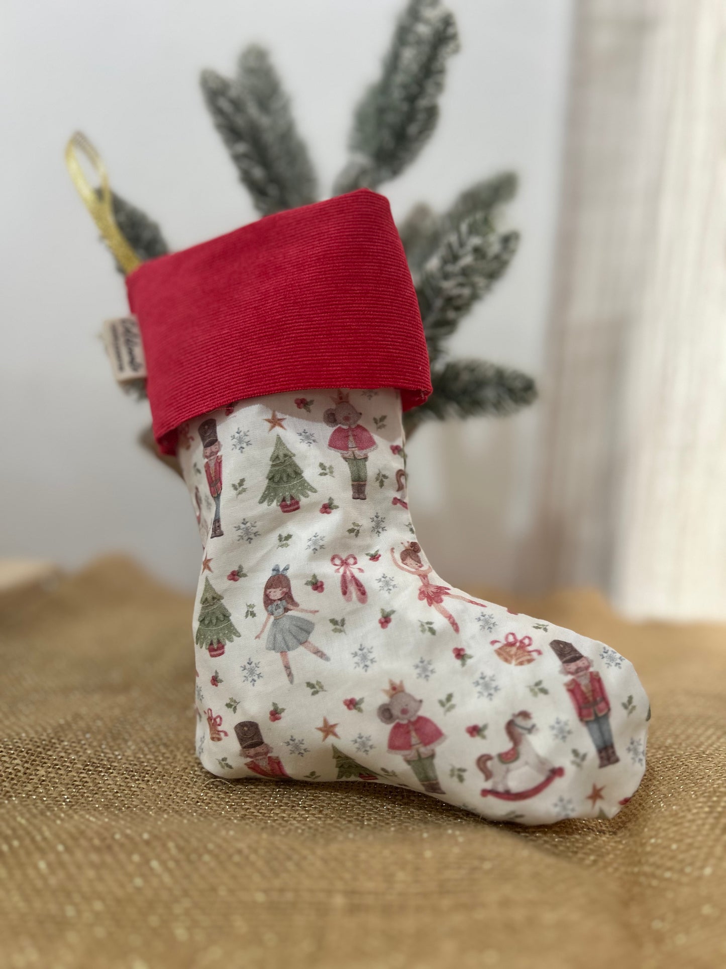 Bota navideña Cascanueces