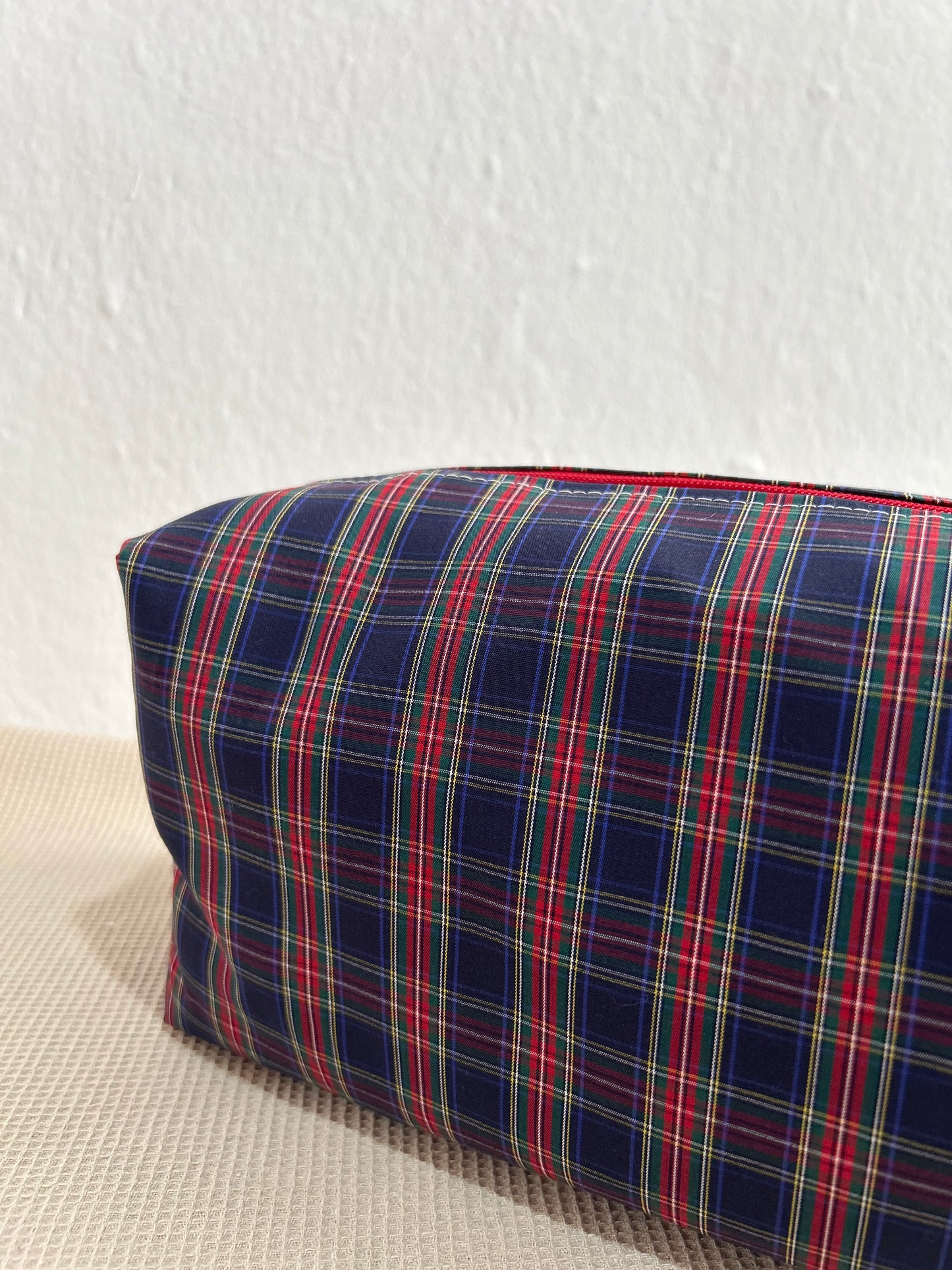 Neceser Tartán marino