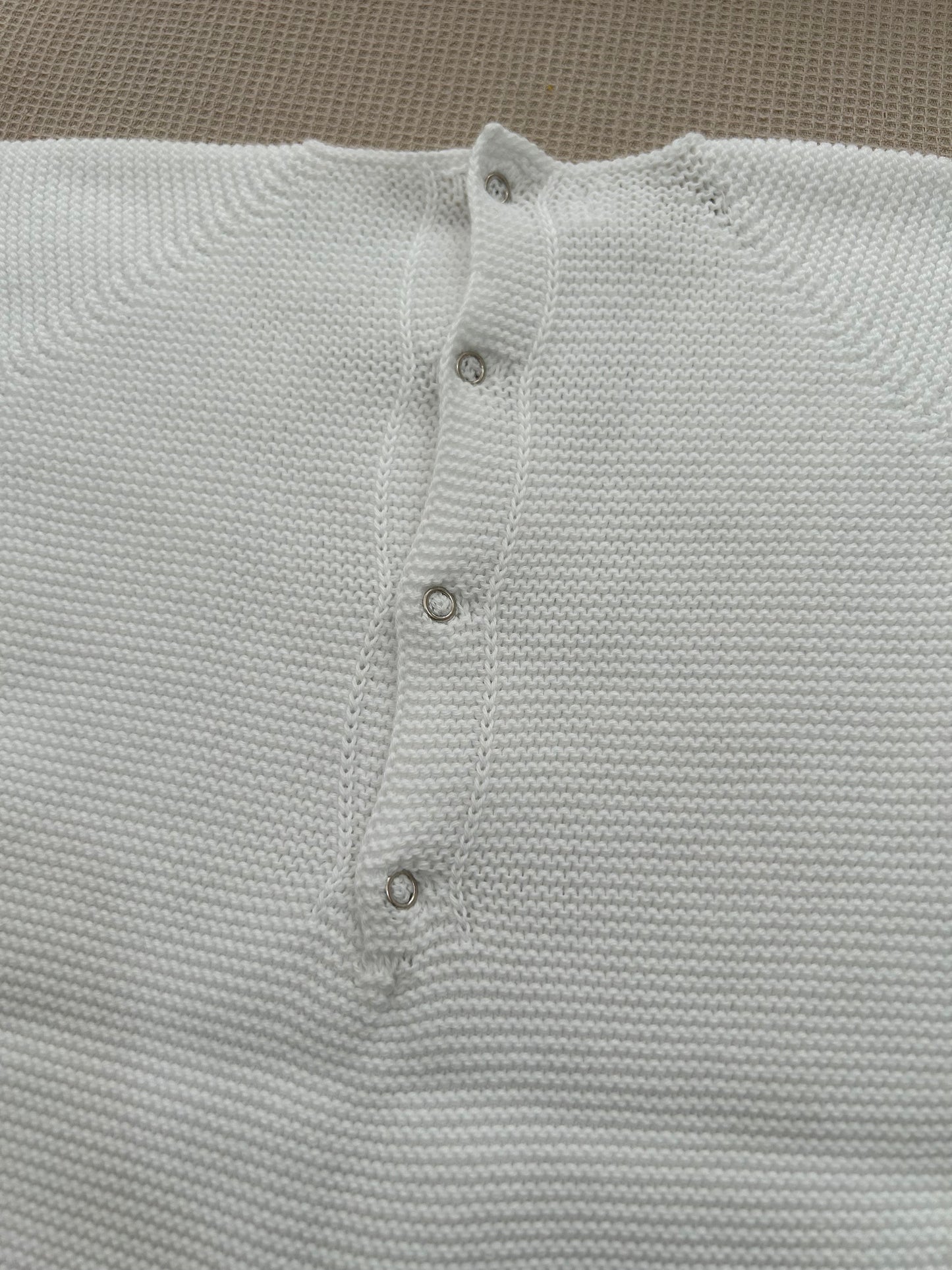 Pelele largo hilo blanco