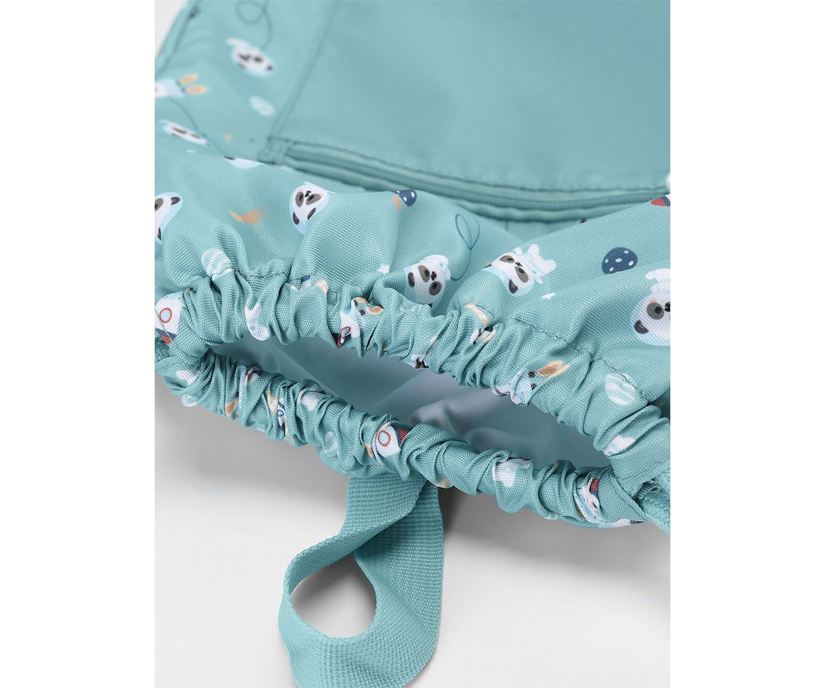 Mochila saco impermeable pandas