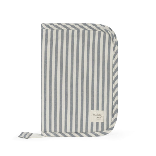 Portadocumentos Praliné rayas Matcha