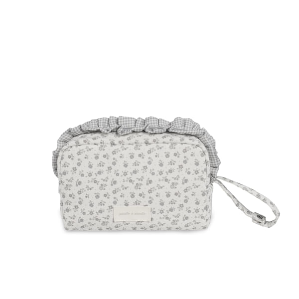 Neceser Littel Bloom Flor Gris