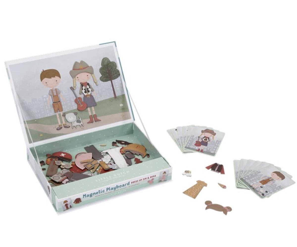 Tablero magnético Jim y Rosa