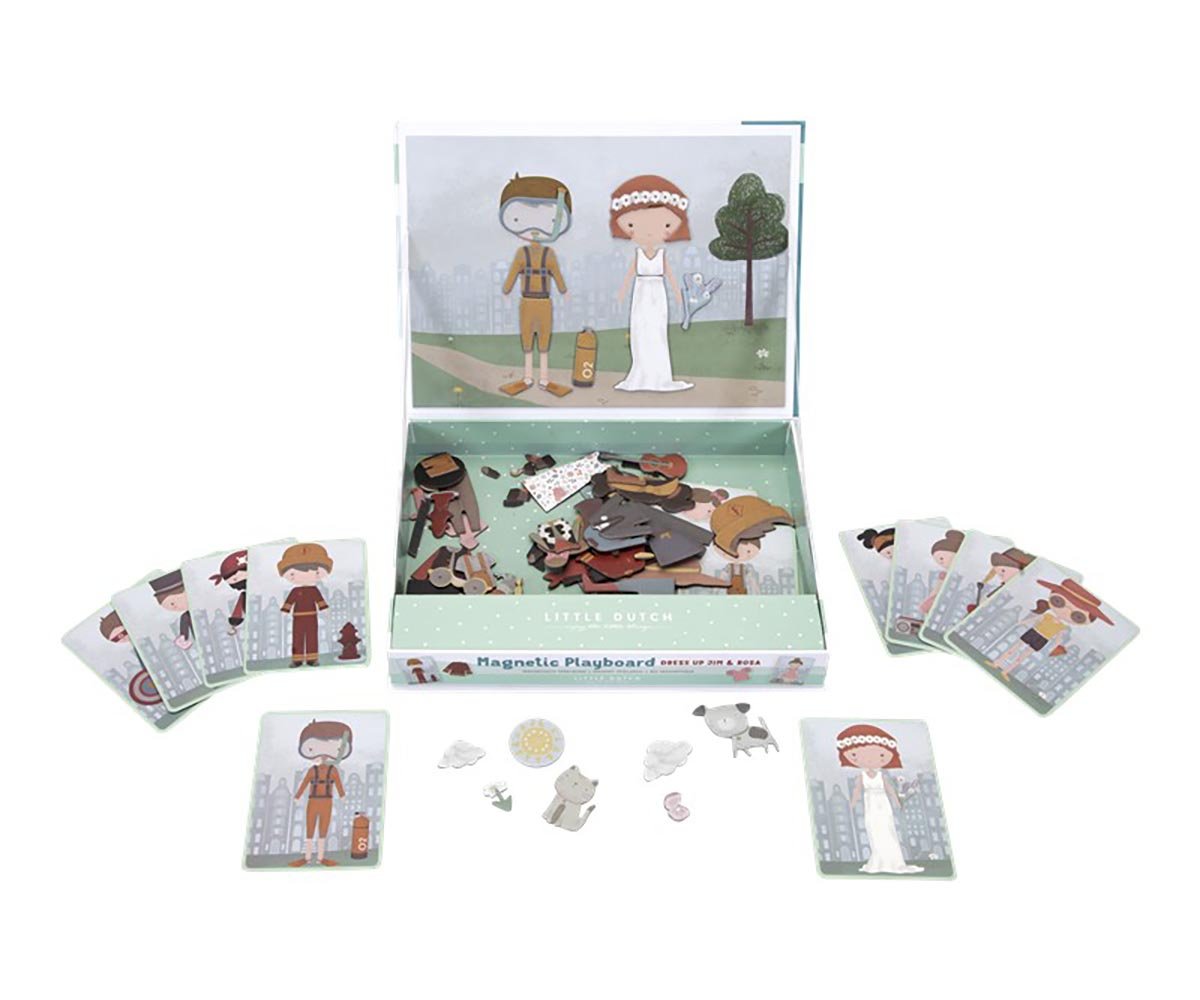 Tablero magnético Jim y Rosa