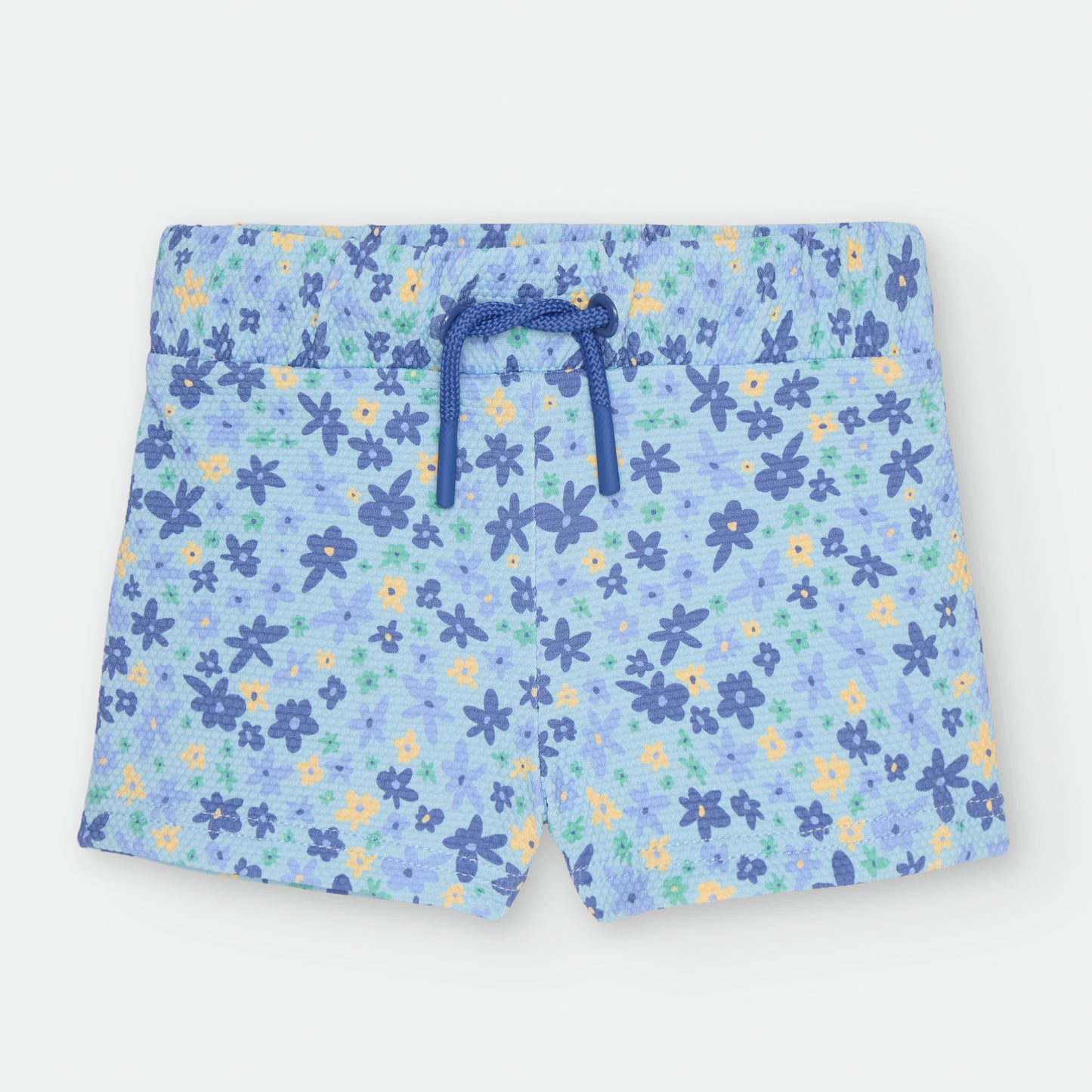 Boxer flores turquesas