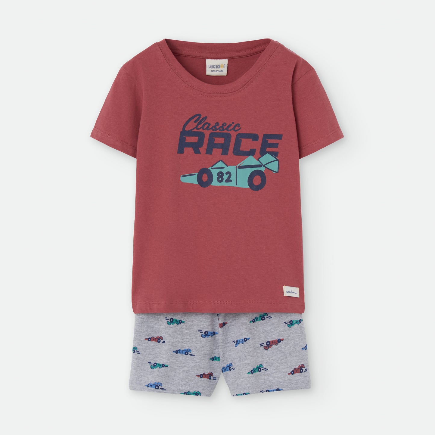 Pijama coche de carreras