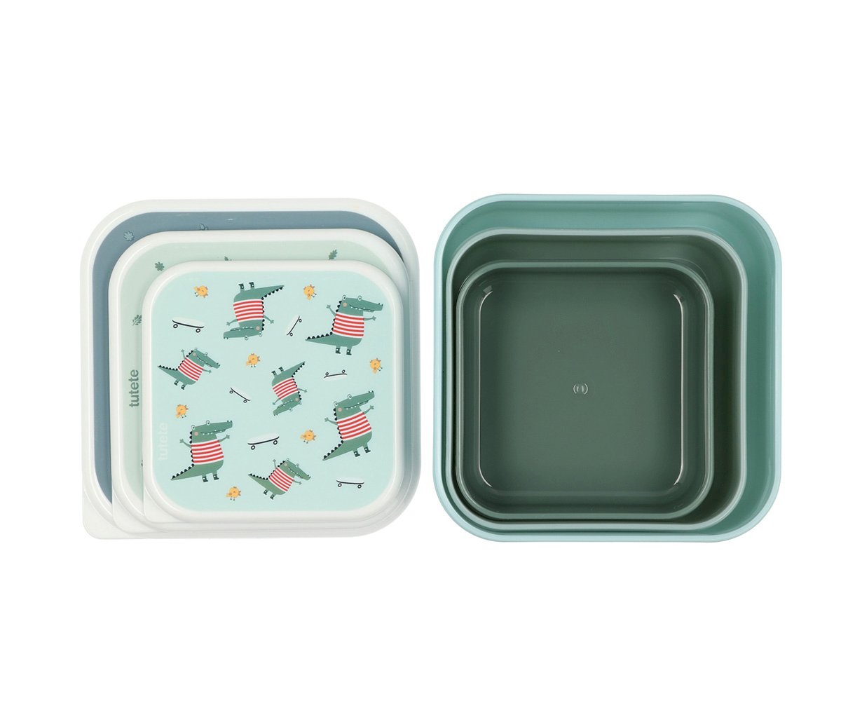 Set 3 cajitas Croc