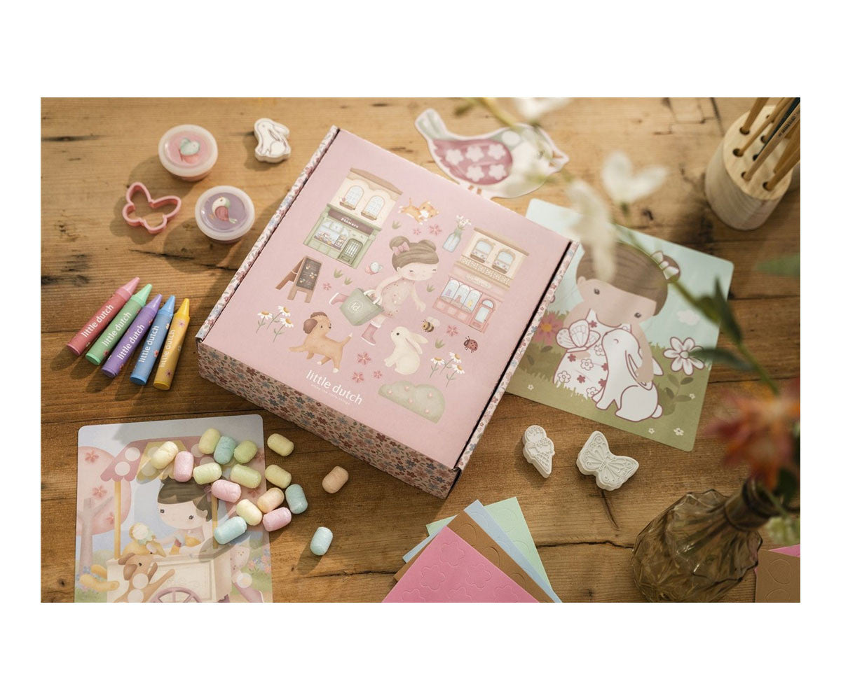 Caja de creatividad XL Rosa