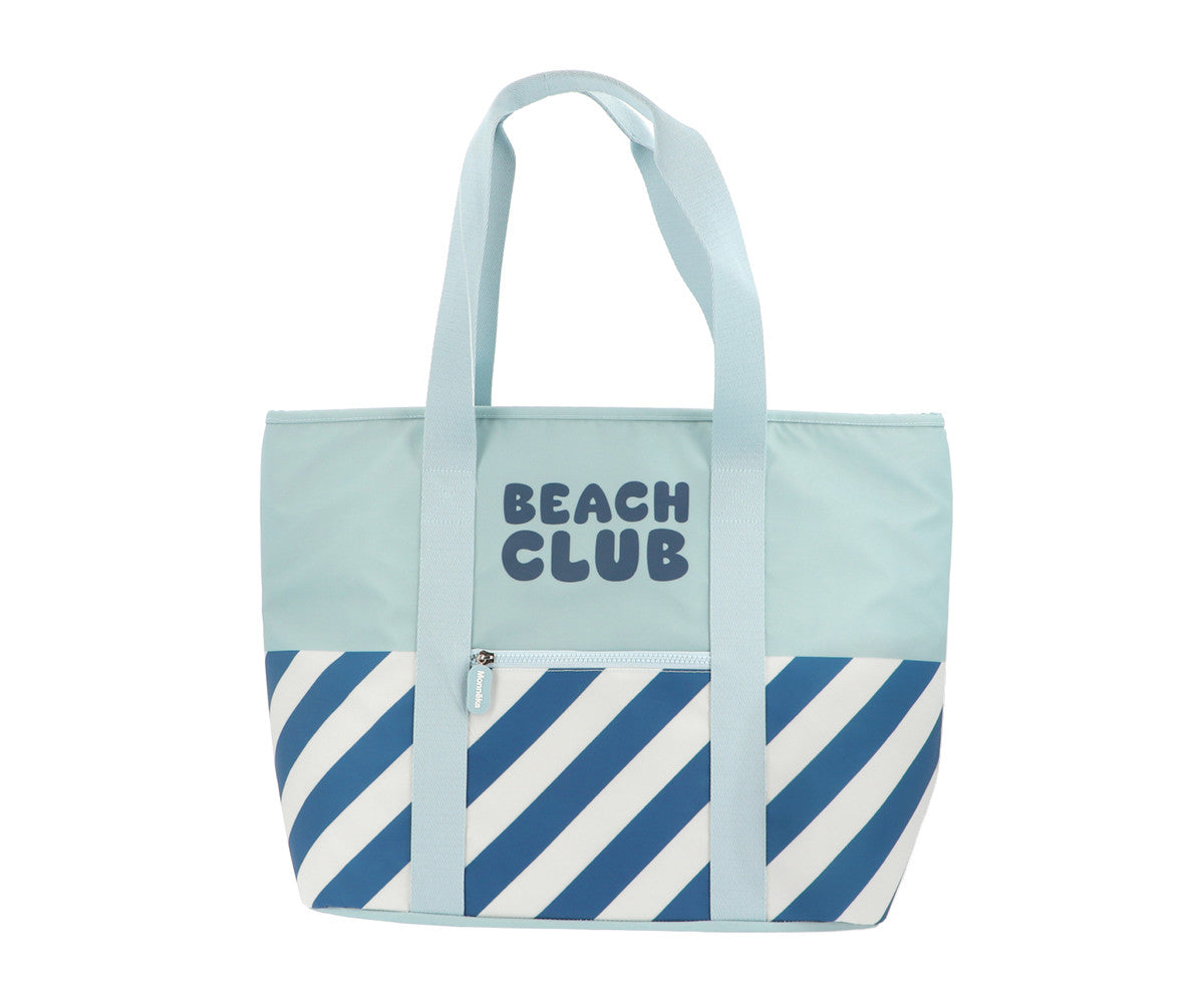 Bolso nevera rayas azules