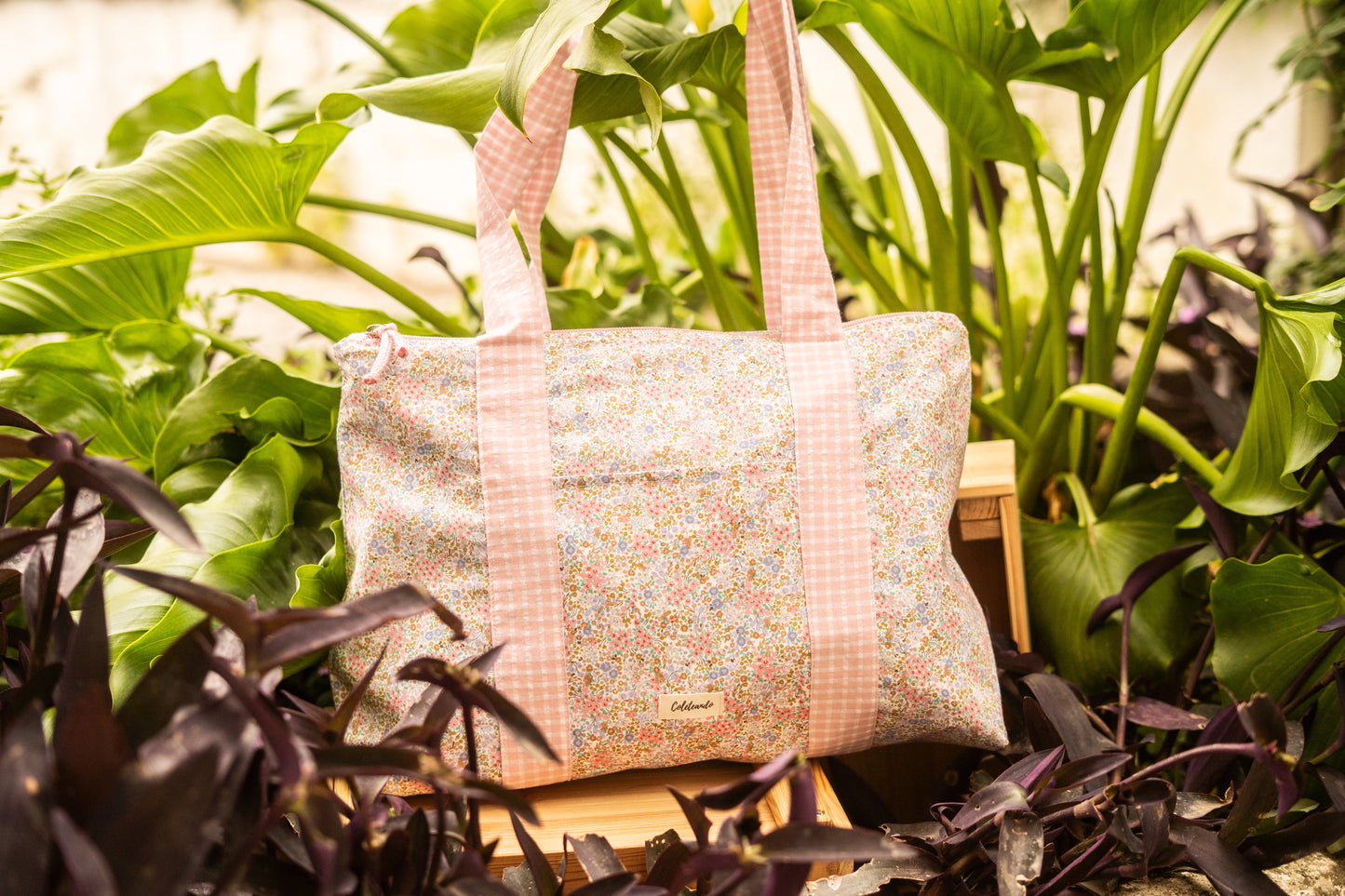 Bolso de playa Lola rosa