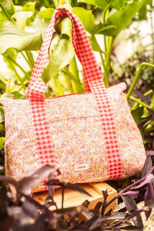 Bolso de playa Lola rojo