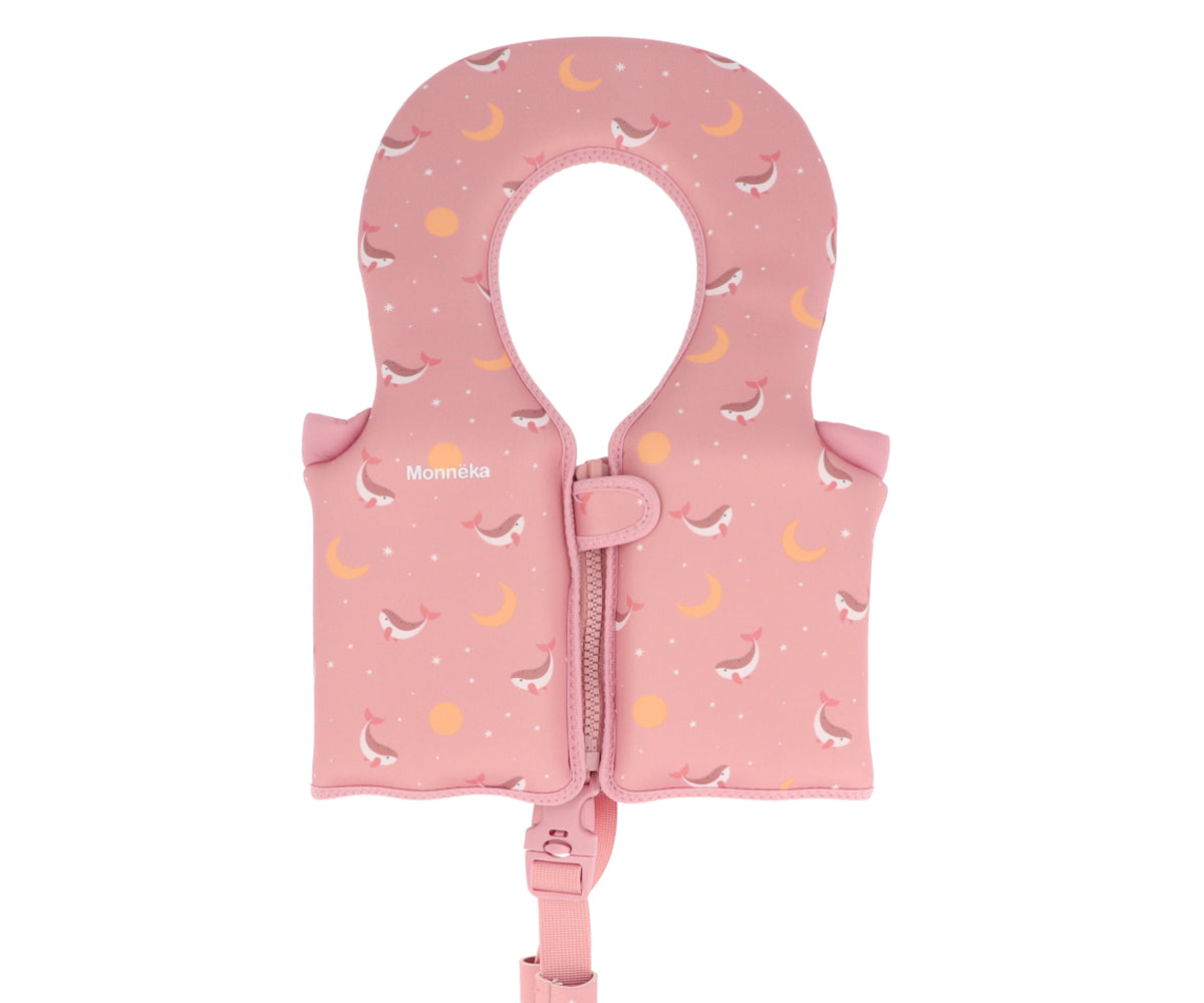 Chaleco cuello While pink