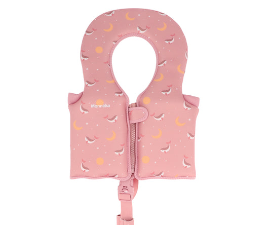 Chaleco cuello While pink