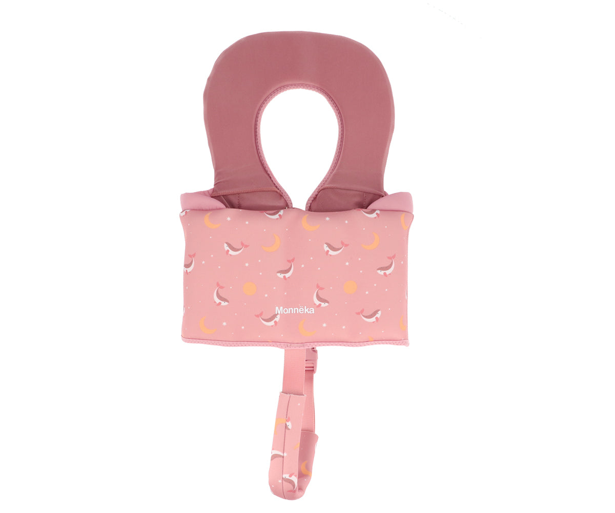 Chaleco cuello While pink