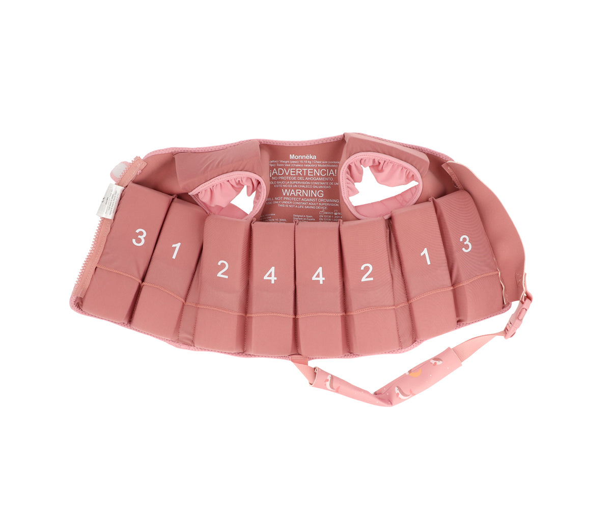 Chaleco de aprendizaje While Pink