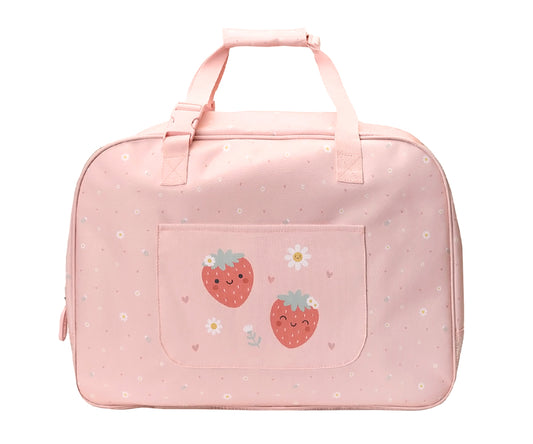 Bolso de playa antiarena con rejilla Strawberries