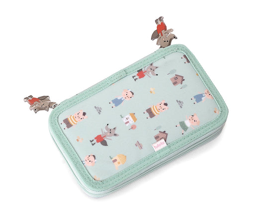 Estuche Plumier Three Little Pigs