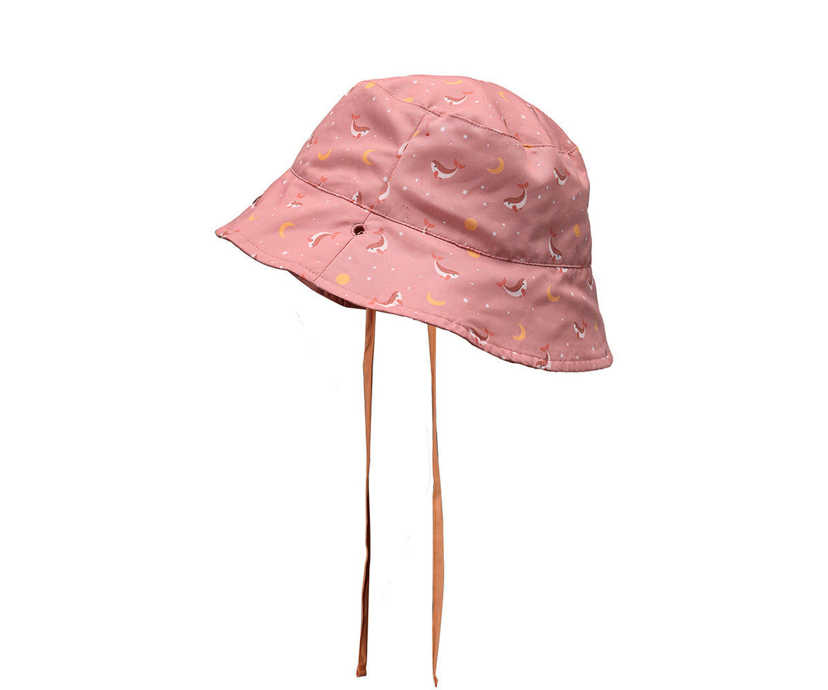 Gorro reversible While Pink