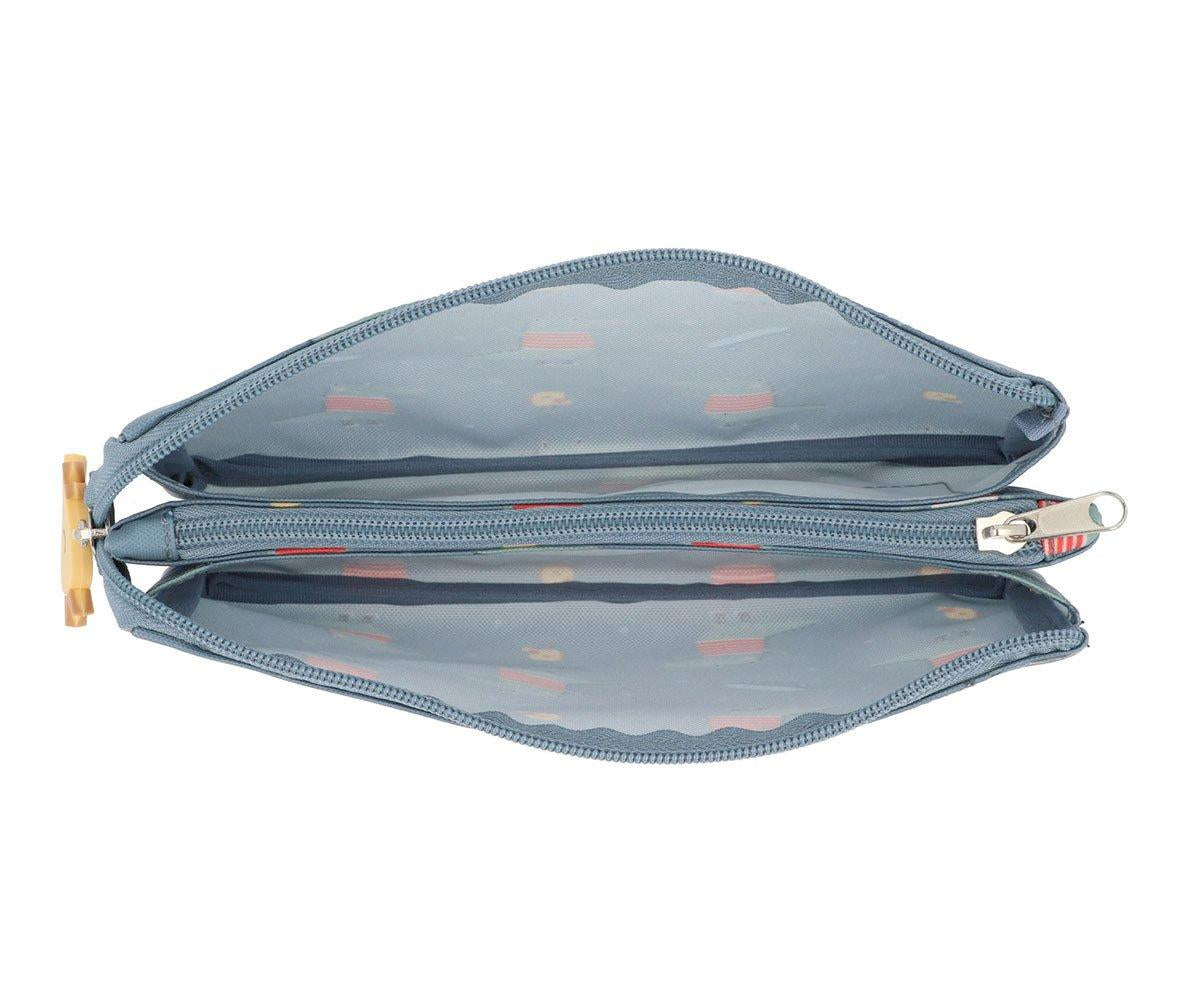 Estuche 3 compartimentos Croc