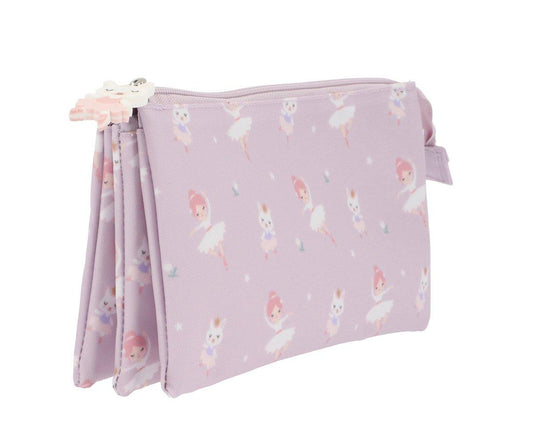 Estuche 3 compartimentos Ballet