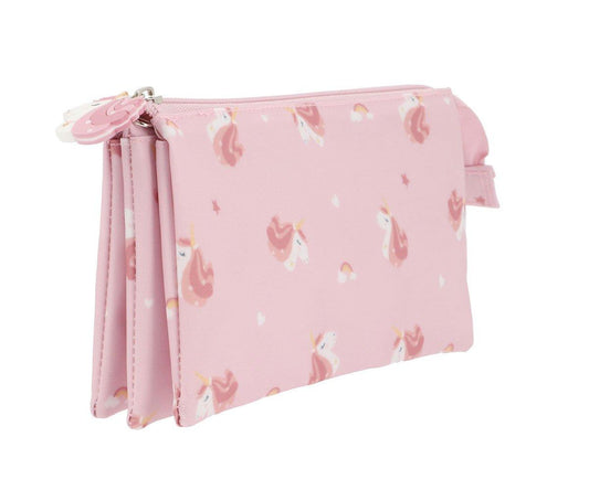 Estuche 3 compartimentos Magical Unicorn