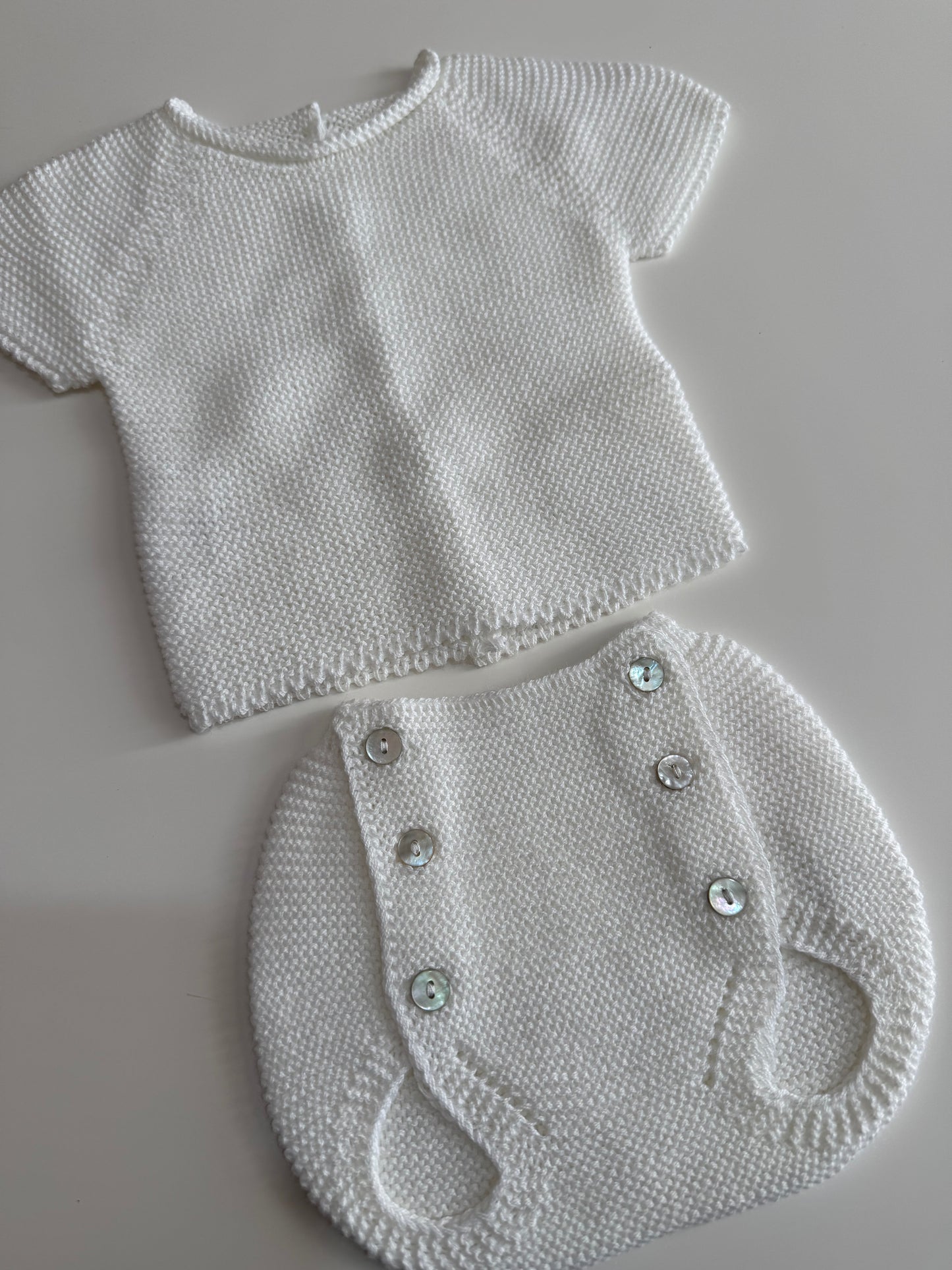 Jersey manga corta blanco