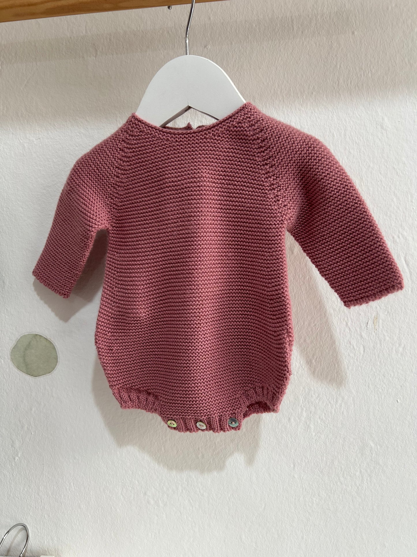 Pelele punto rosa tamarisco