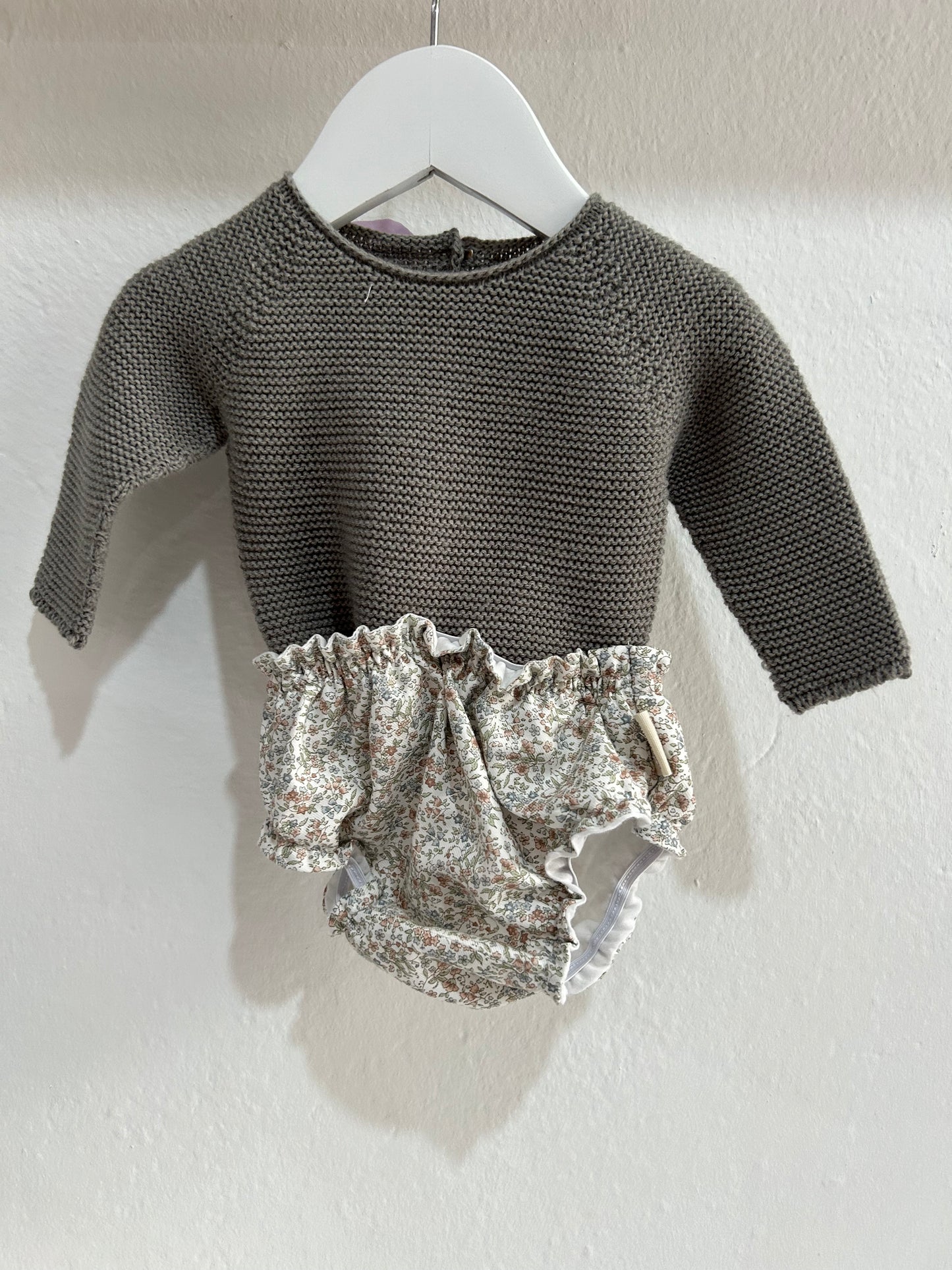 Jersey de punto gris