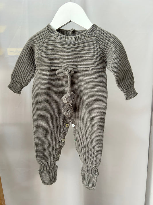 Pelele buzo gris