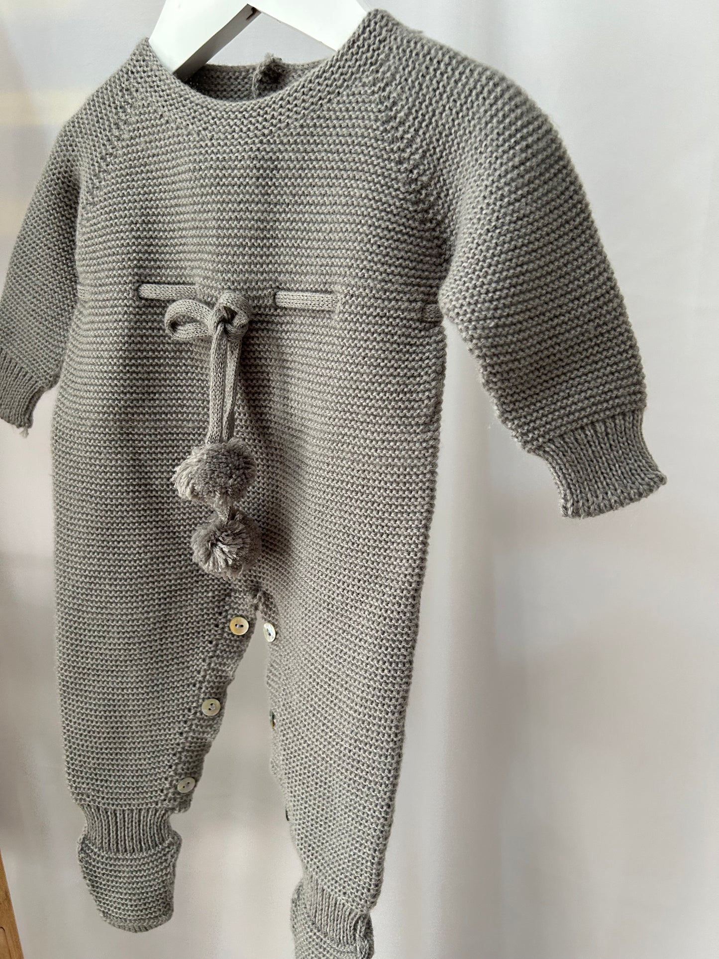 Pelele buzo gris