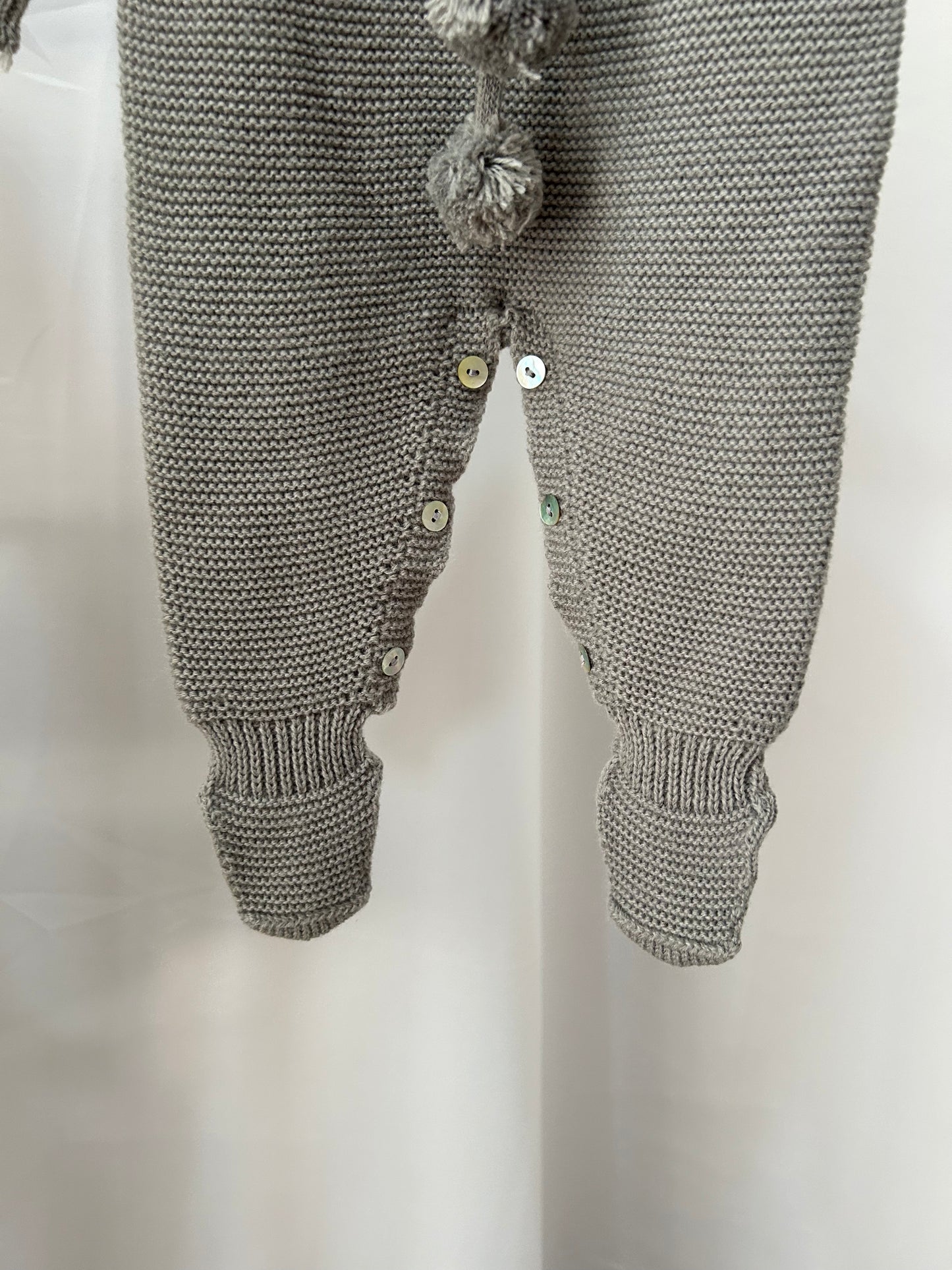 Pelele buzo gris