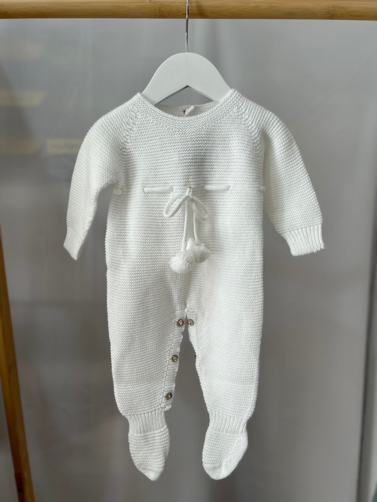 Pelele buzo blanco