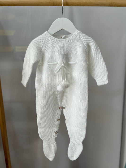 Pelele buzo blanco