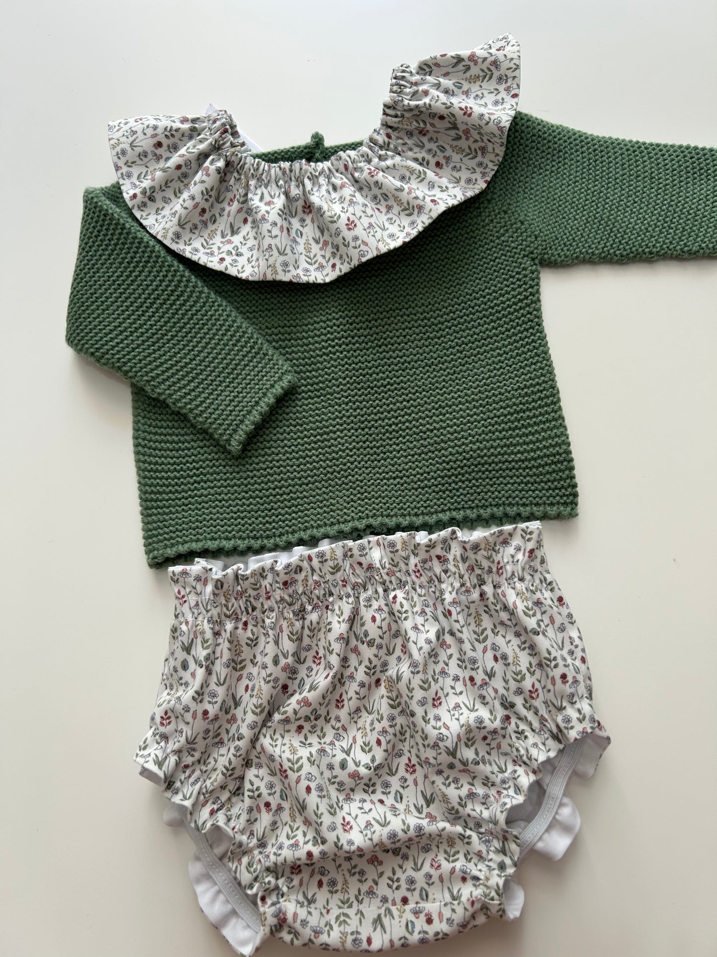 Jersey de punto verde Andalucía