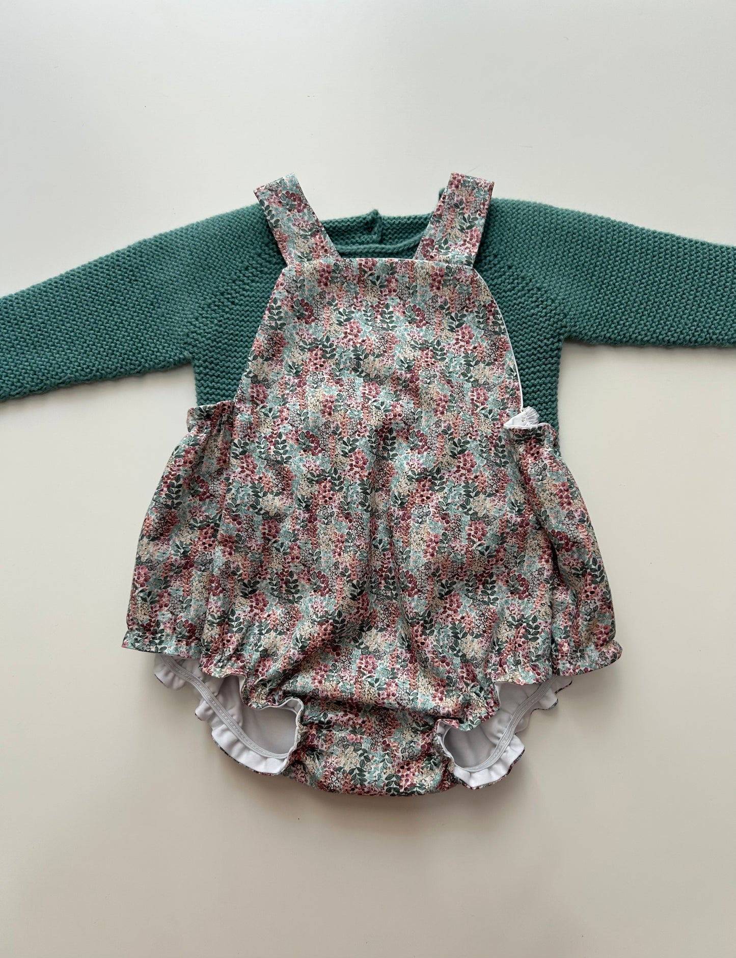 Jersey de punto verde agua